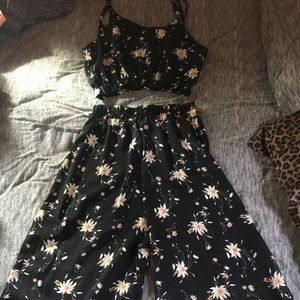 Floral two piece set